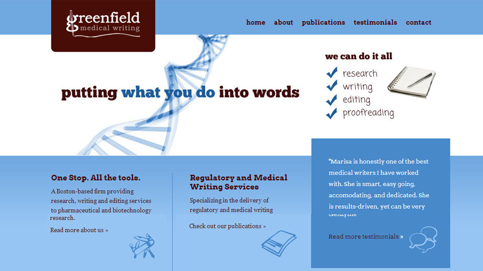 Greenfield Medical Writing