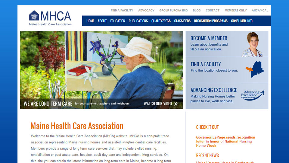 MHCA Maine Healthcare Association