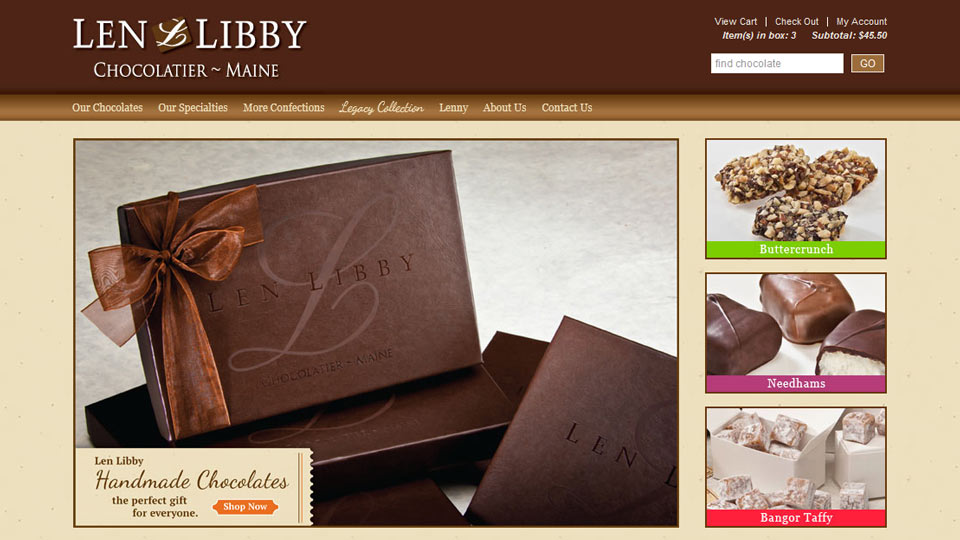 Len Libby Chocolates